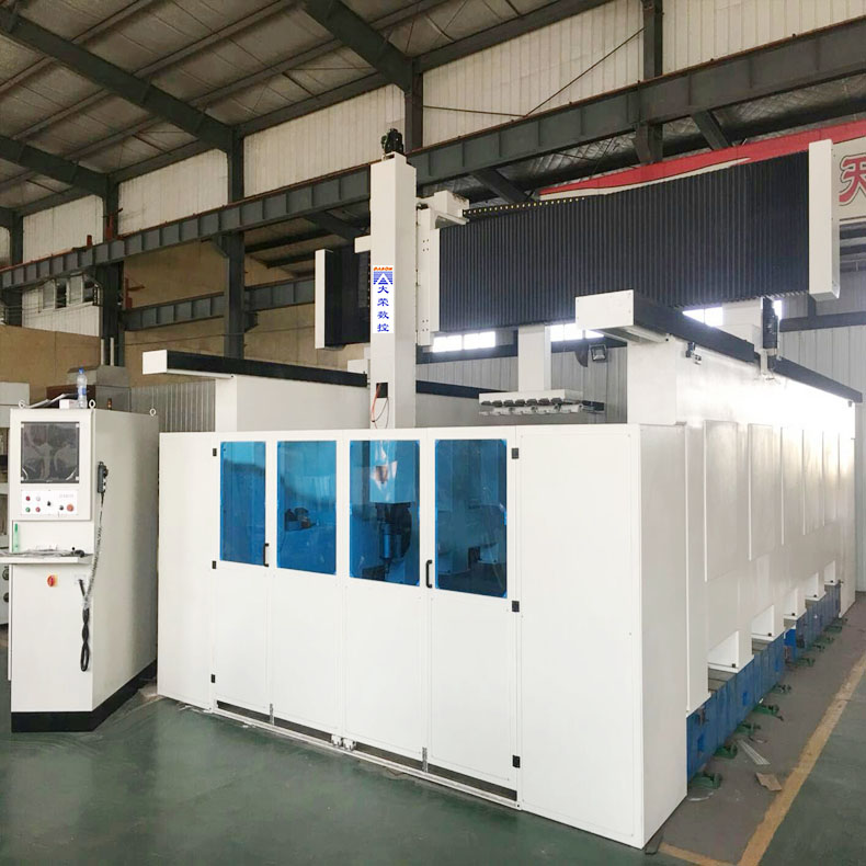 非金属五轴加工中心机床结构注意事项